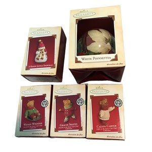 Hallmark Keepsake Assorted Ornament Bundle set of 5